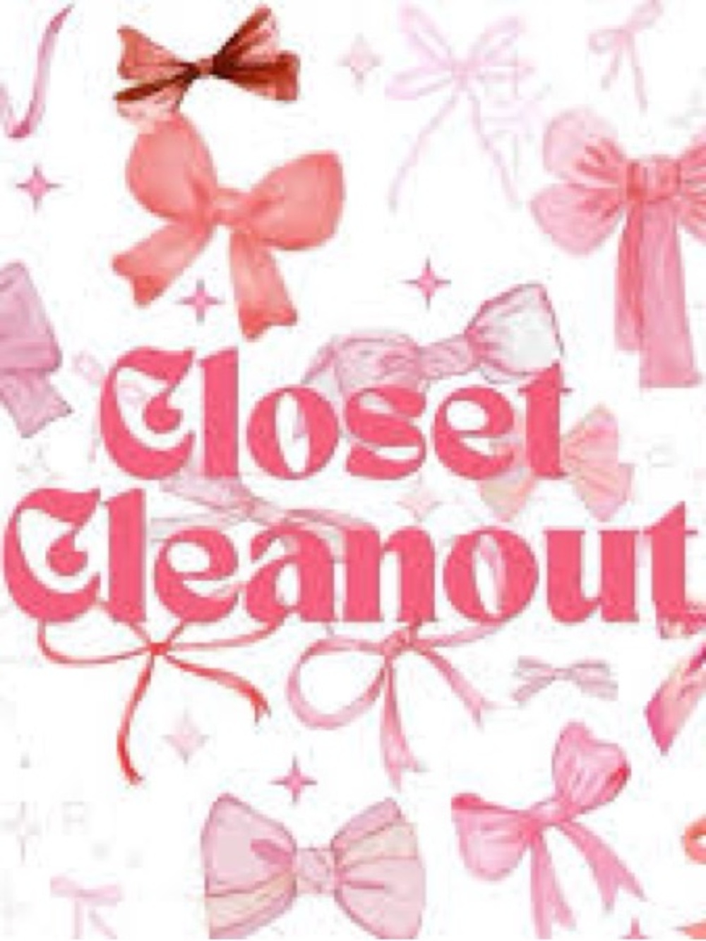 CLOSET CLEAN OUT! I will be donating if it doesn't sell 🛍️